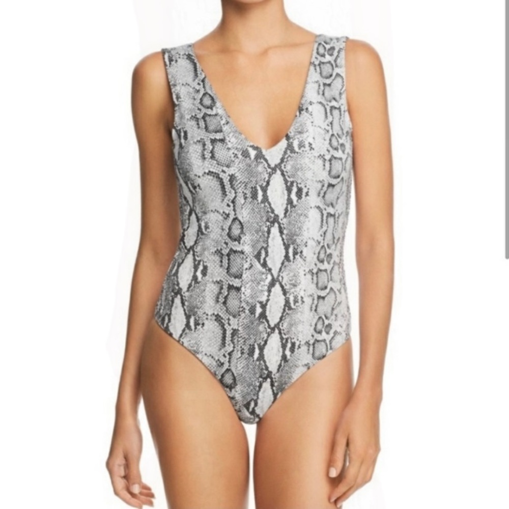 Fore Snakeskin Bodysuit